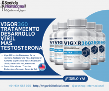 VIGOR360 TRATAMIENTO DESARROLLO VIRIL Y TESTOSTERONA NATURAL